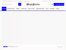 Tablet Screenshot of mojorails.com